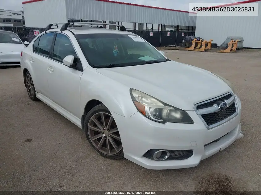 2013 Subaru Legacy 2.5 I Sport VIN: 4S3BMBG62D3025831 Lot: 45658332