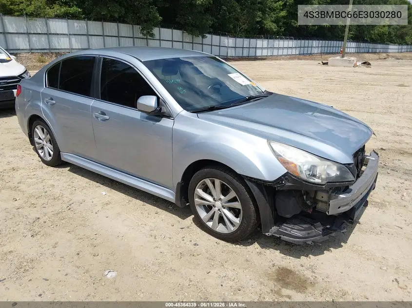 2014 Subaru Legacy 2.5I Premium VIN: 4S3BMBC66E3030280 Lot: 45364339