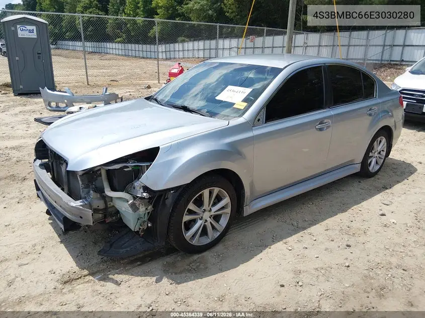 2014 Subaru Legacy 2.5I Premium VIN: 4S3BMBC66E3030280 Lot: 45364339