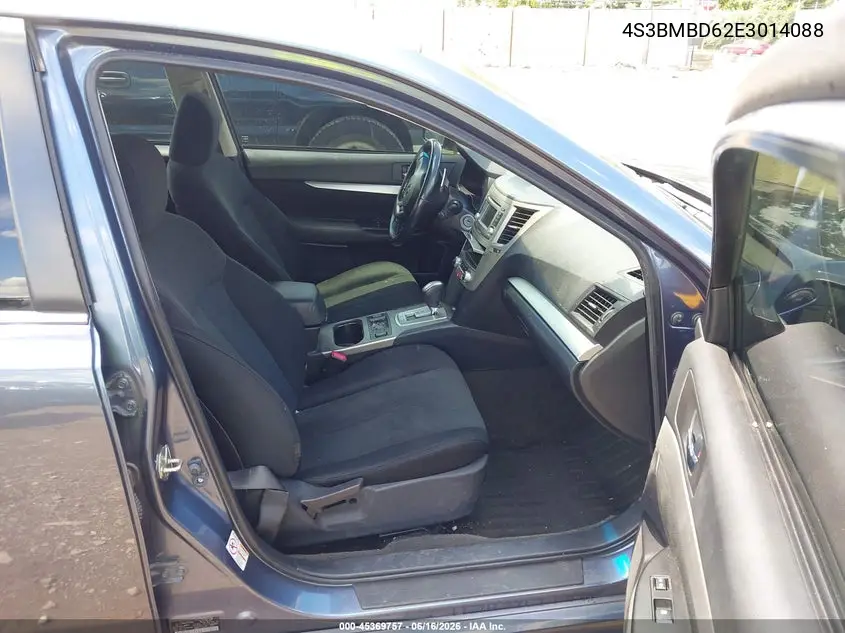 2014 Subaru Legacy 2.5I Premium VIN: 4S3BMBD62E3014088 Lot: 45369757