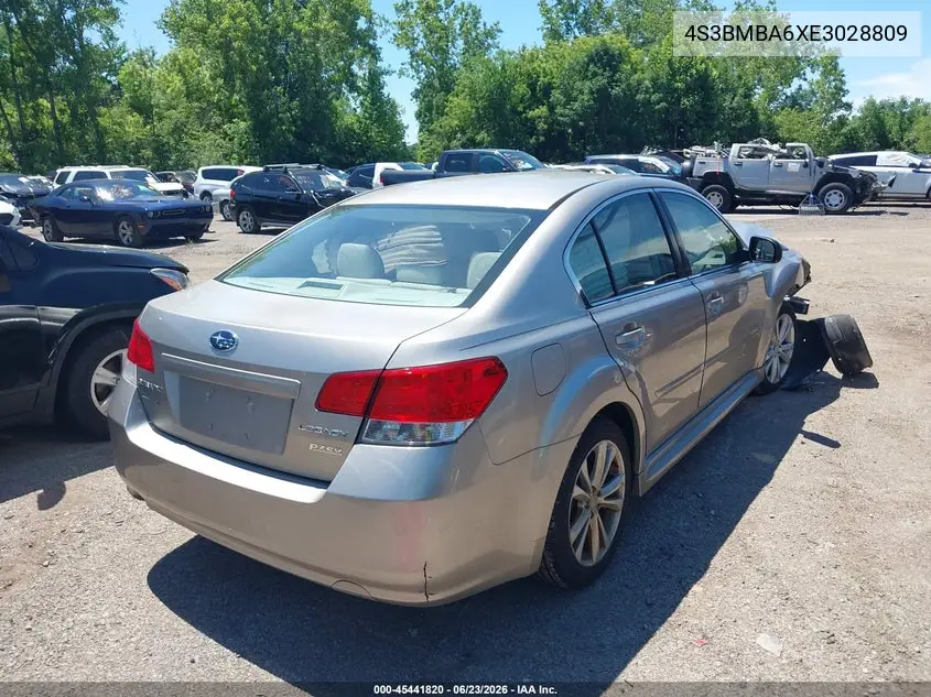 2014 Subaru Legacy 2.5I VIN: 4S3BMBA6XE3028809 Lot: 45441820