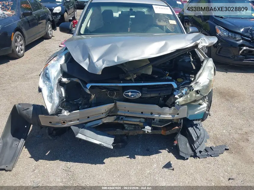 2014 Subaru Legacy 2.5I VIN: 4S3BMBA6XE3028809 Lot: 45441820