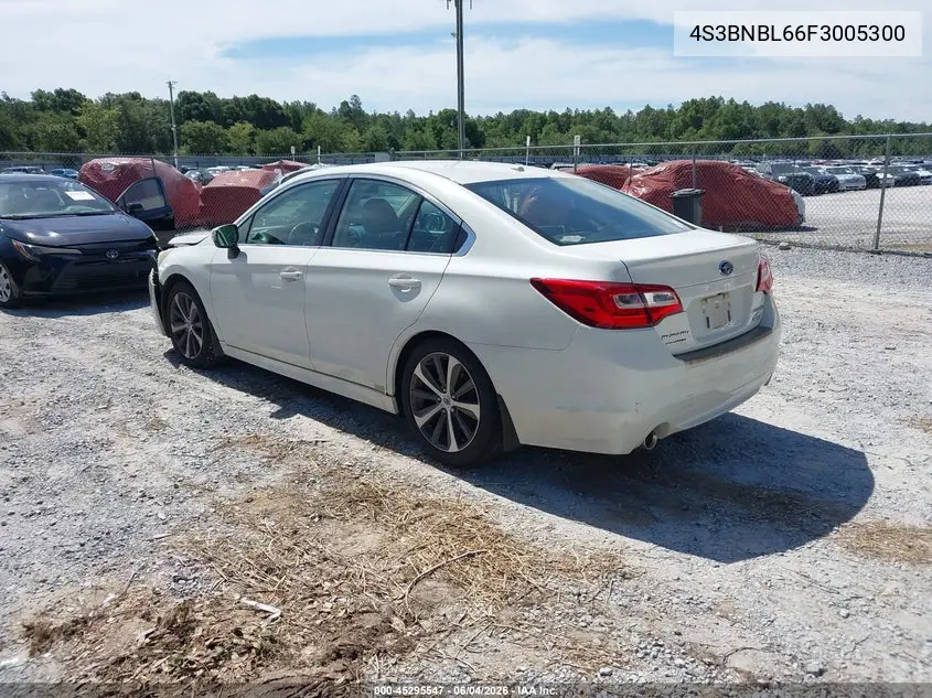 2015 Subaru Legacy 2.5I Limited VIN: 4S3BNBL66F3005300 Lot: 45295547