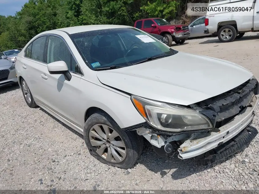 2015 Subaru Legacy 2.5I Premium VIN: 4S3BNAC61F3059047 Lot: 45327044