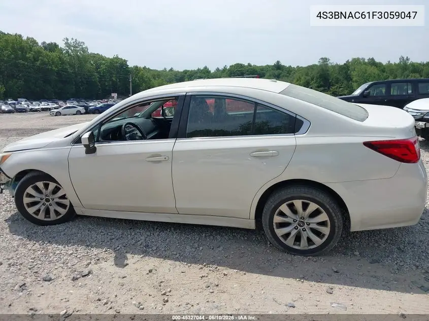 2015 Subaru Legacy 2.5I Premium VIN: 4S3BNAC61F3059047 Lot: 45327044
