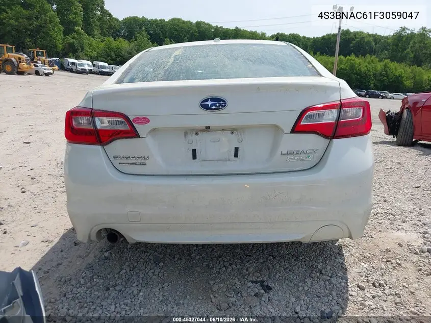 2015 Subaru Legacy 2.5I Premium VIN: 4S3BNAC61F3059047 Lot: 45327044