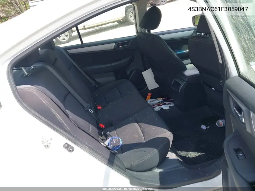 2015 Subaru Legacy 2.5I Premium VIN: 4S3BNAC61F3059047 Lot: 45327044