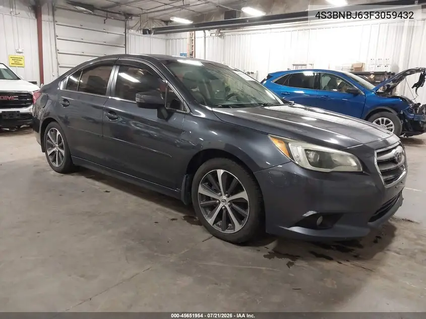 2015 Subaru Legacy 2.5I Limited VIN: 4S3BNBJ63F3059432 Lot: 45651954