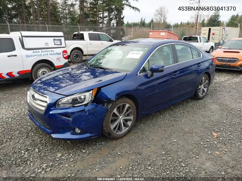 4S3BNAN68G3041370 2016 Subaru Legacy 2.5I Limited