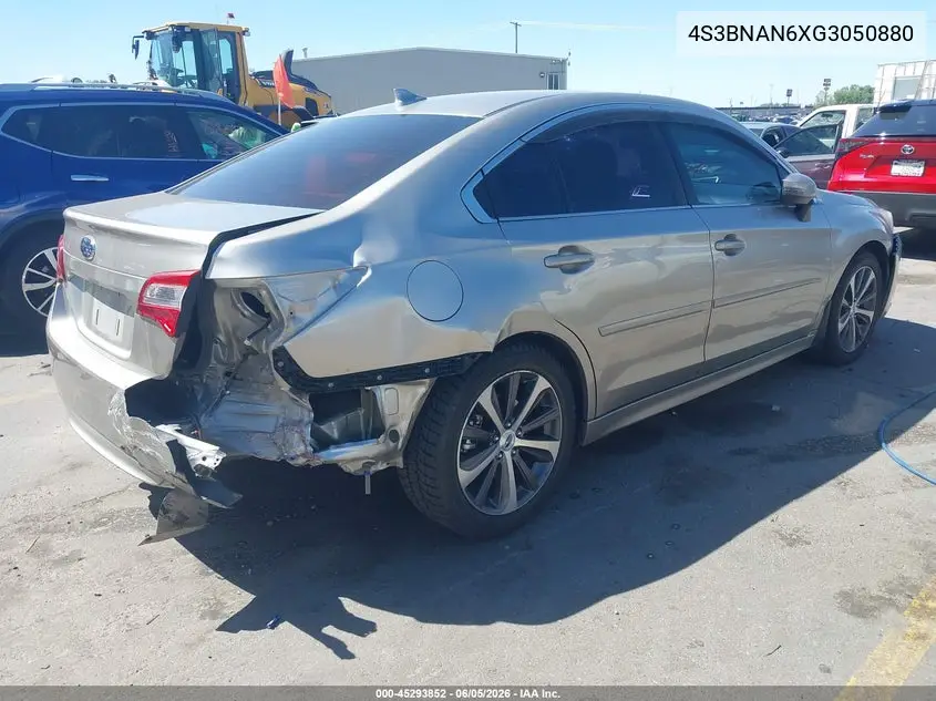 2016 Subaru Legacy 2.5I Limited VIN: 4S3BNAN6XG3050880 Lot: 45293852