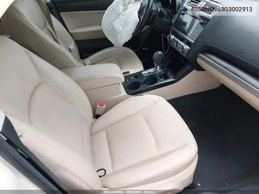 2016 Subaru Legacy 3.6R Limited VIN: 4S3BNEN63G3002913 Lot: 45484954