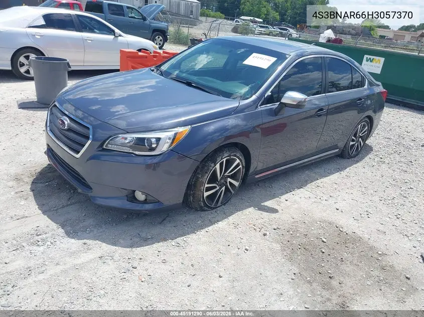 2017 Subaru Legacy 2.5I Sport VIN: 4S3BNAR66H3057370 Lot: 45191290