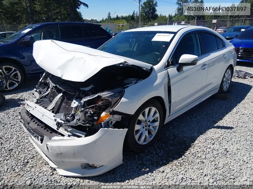 2017 Subaru Legacy 2.5I Premium VIN: 4S3BNAF66H3037897 Lot: 45579757