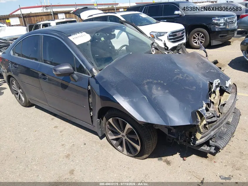 2017 Subaru Legacy 3.6R Limited VIN: 4S3BNEN6XH3066683 Lot: 45633175