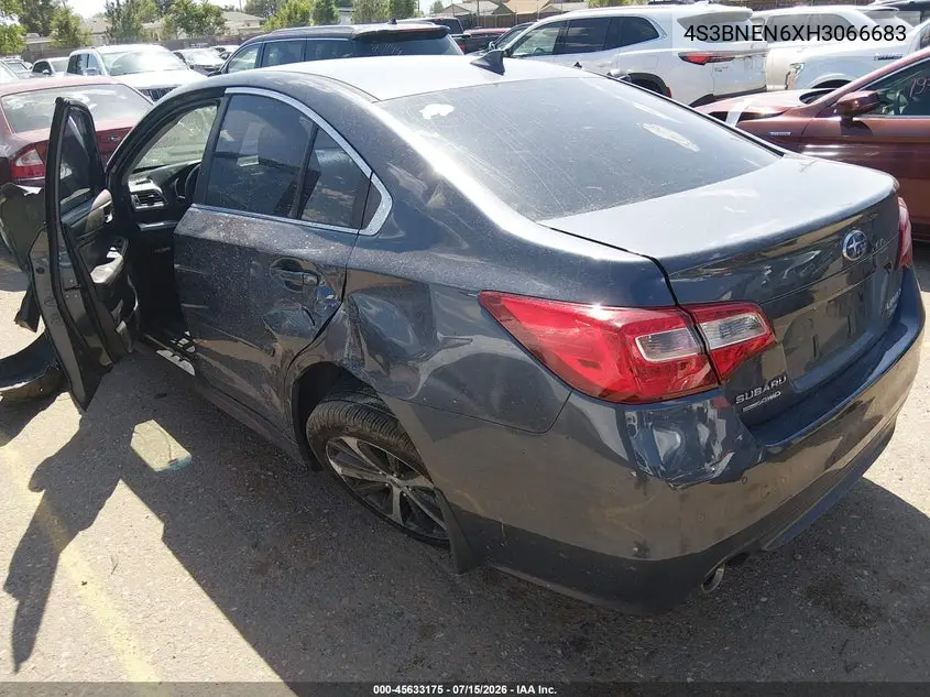 2017 Subaru Legacy 3.6R Limited VIN: 4S3BNEN6XH3066683 Lot: 45633175