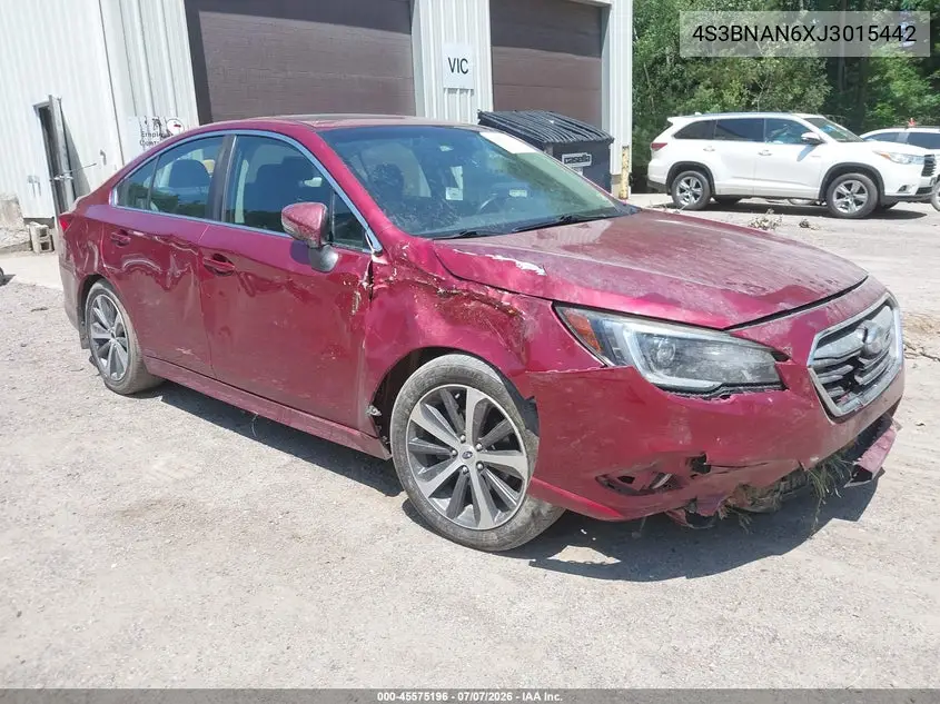 2018 Subaru Legacy 2.5I Limited VIN: 4S3BNAN6XJ3015442 Lot: 45575196
