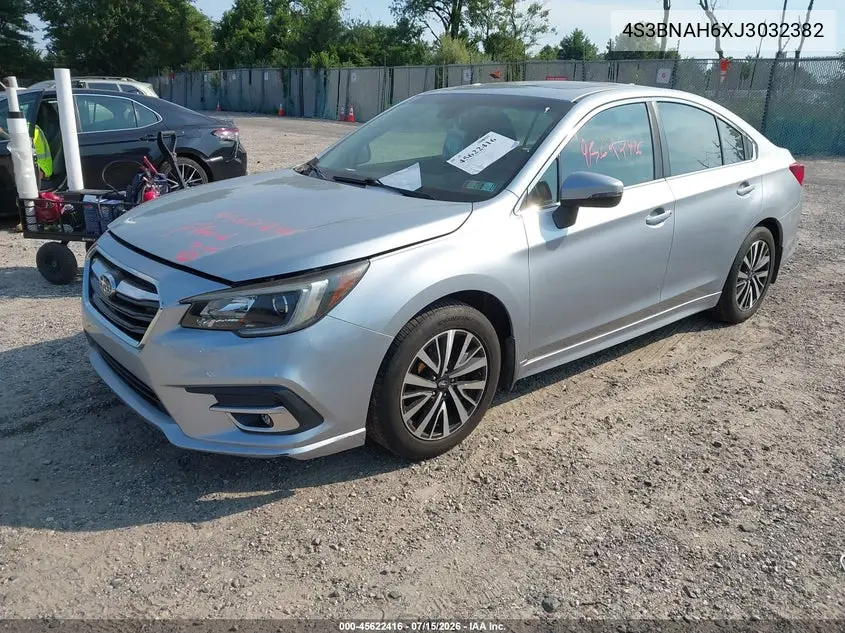 2018 Subaru Legacy 2.5I Premium VIN: 4S3BNAH6XJ3032382 Lot: 45622416