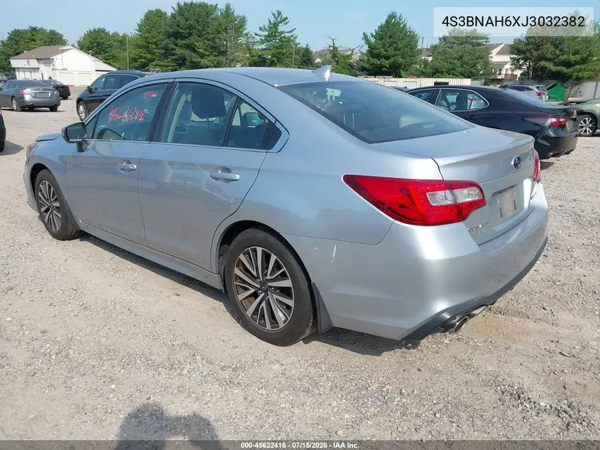 2018 Subaru Legacy 2.5I Premium VIN: 4S3BNAH6XJ3032382 Lot: 45622416