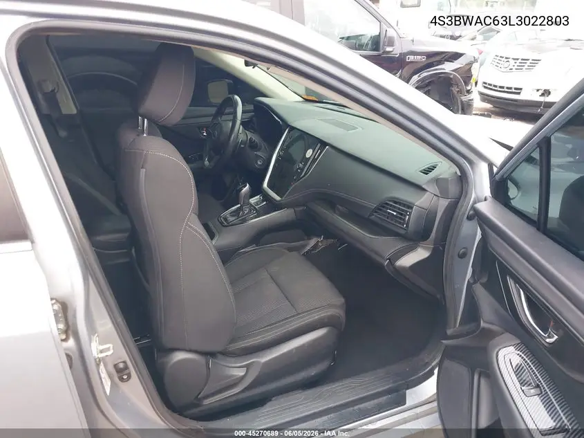 2020 Subaru Legacy Premium VIN: 4S3BWAC63L3022803 Lot: 45270689