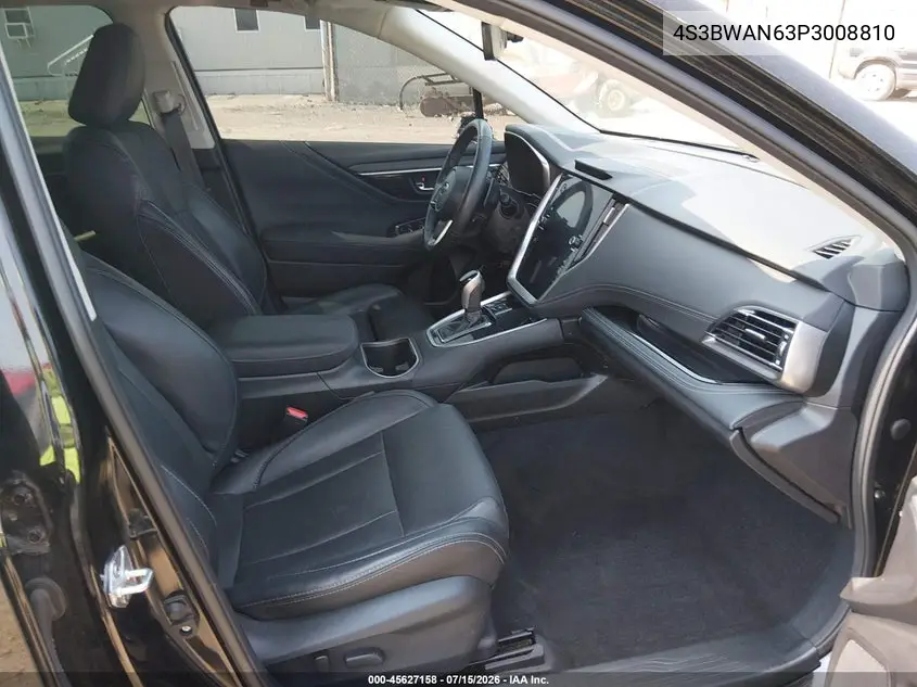 2023 Subaru Legacy Limited VIN: 4S3BWAN63P3008810 Lot: 45627158