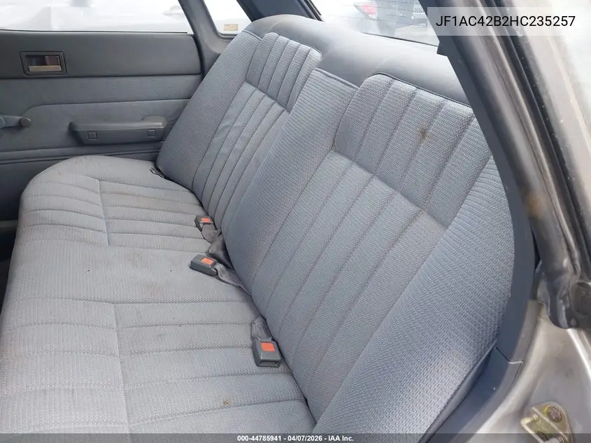 1987 Subaru Dl VIN: JF1AC42B2HC235257 Lot: 44785941