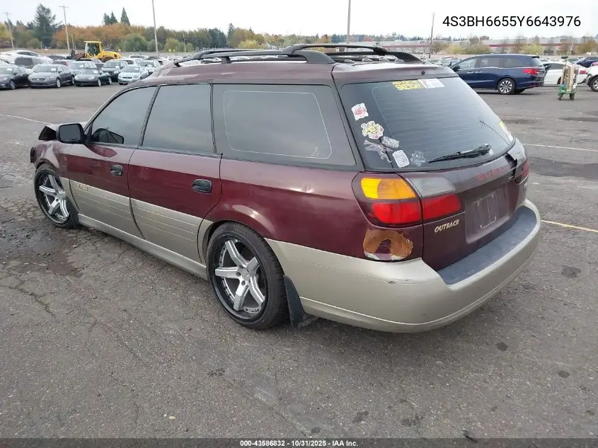 4S3BH6655Y6643976 2000 Subaru Outback
