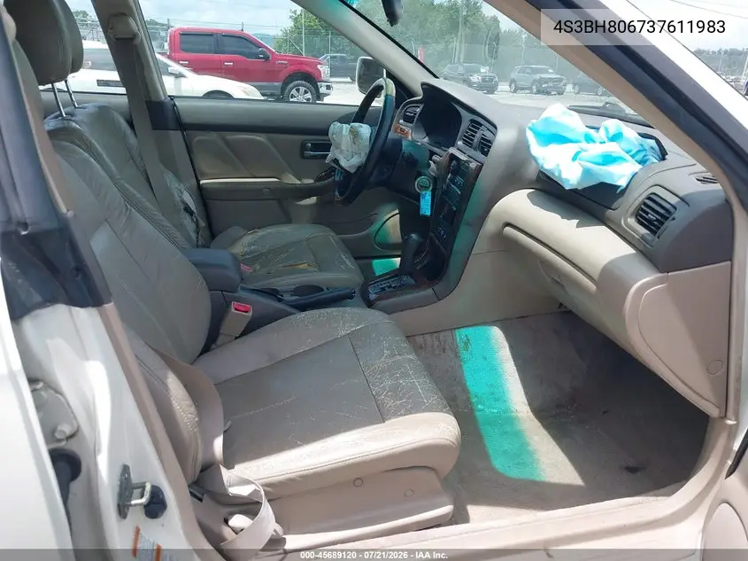 2003 Subaru Outback H6-3.0 L.l. Bean Edition VIN: 4S3BH806737611983 Lot: 45689120