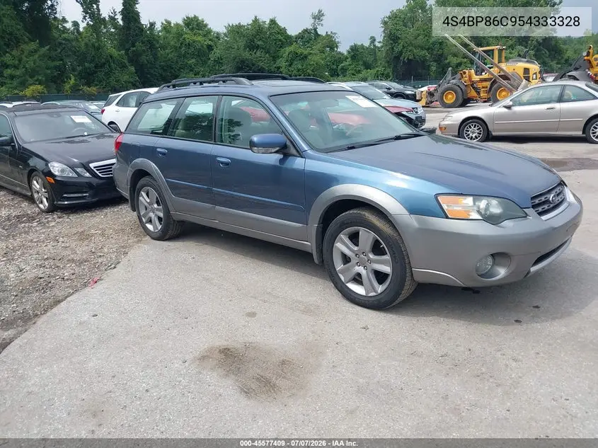 2005 Subaru Outback 3.0R L.l. Bean Edition VIN: 4S4BP86C954333328 Lot: 45577409