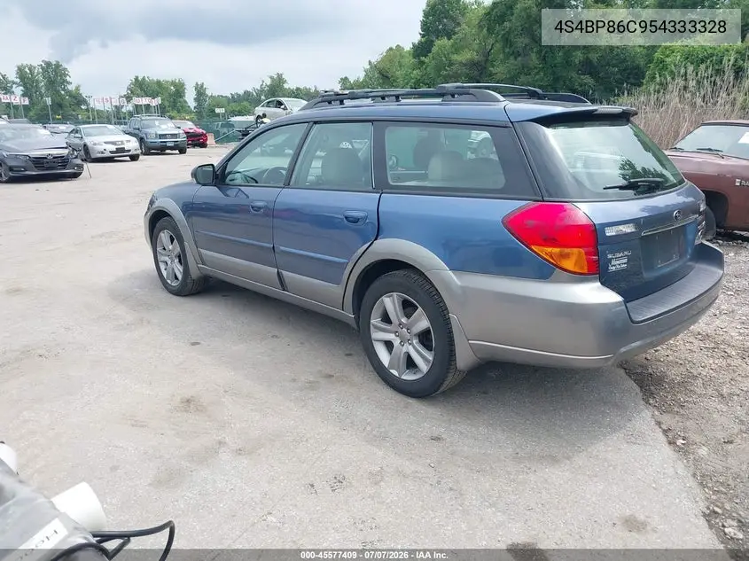 2005 Subaru Outback 3.0R L.l. Bean Edition VIN: 4S4BP86C954333328 Lot: 45577409