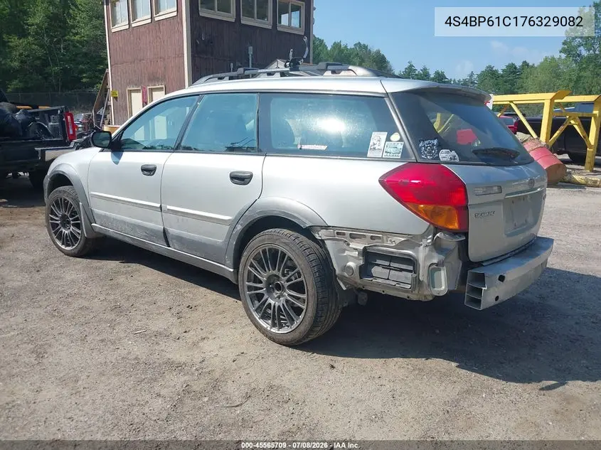 2007 Subaru Outback 2.5I VIN: 4S4BP61C176329082 Lot: 45565709