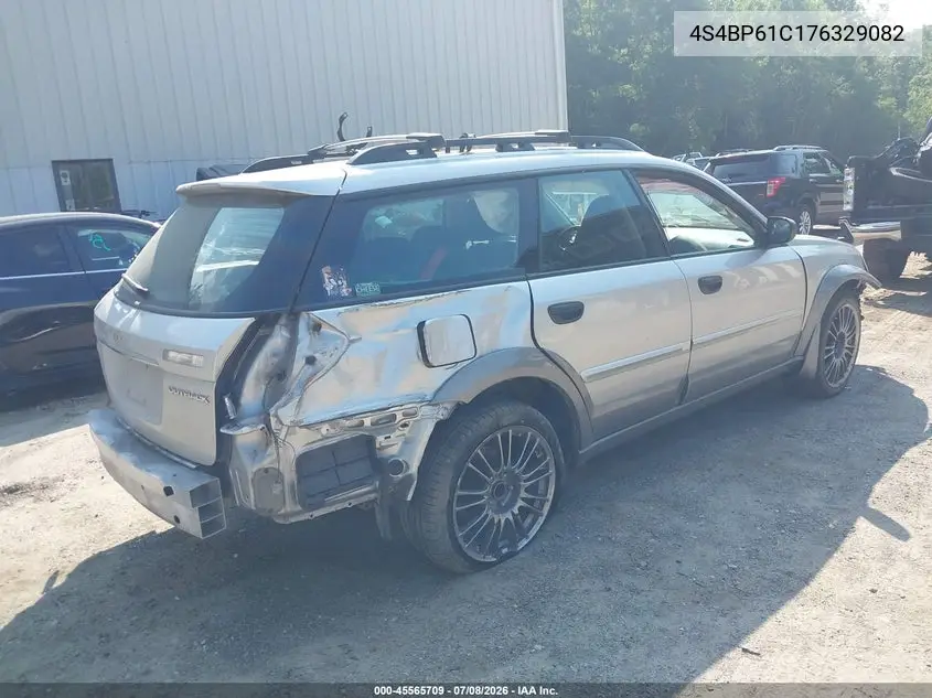 2007 Subaru Outback 2.5I VIN: 4S4BP61C176329082 Lot: 45565709