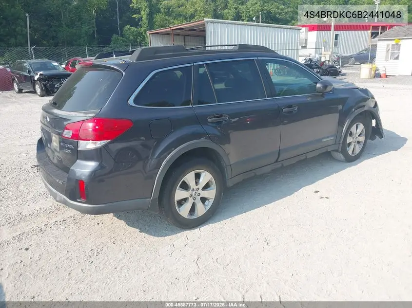2011 Subaru Outback 3.6R Limited VIN: 4S4BRDKC6B2441048 Lot: 45587773
