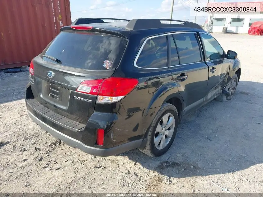 4S4BRCCCXC3300844 2012 Subaru Outback 2.5I Premium