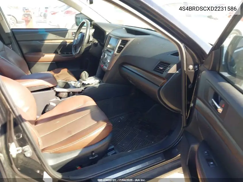 4S4BRDSCXD2231586 2013 Subaru Outback 3.6R Limited