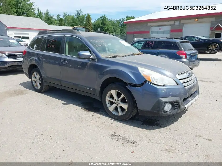 2013 Subaru Outback 2.5I Limited VIN: 4S4BRBJC5D3264852 Lot: 45628216