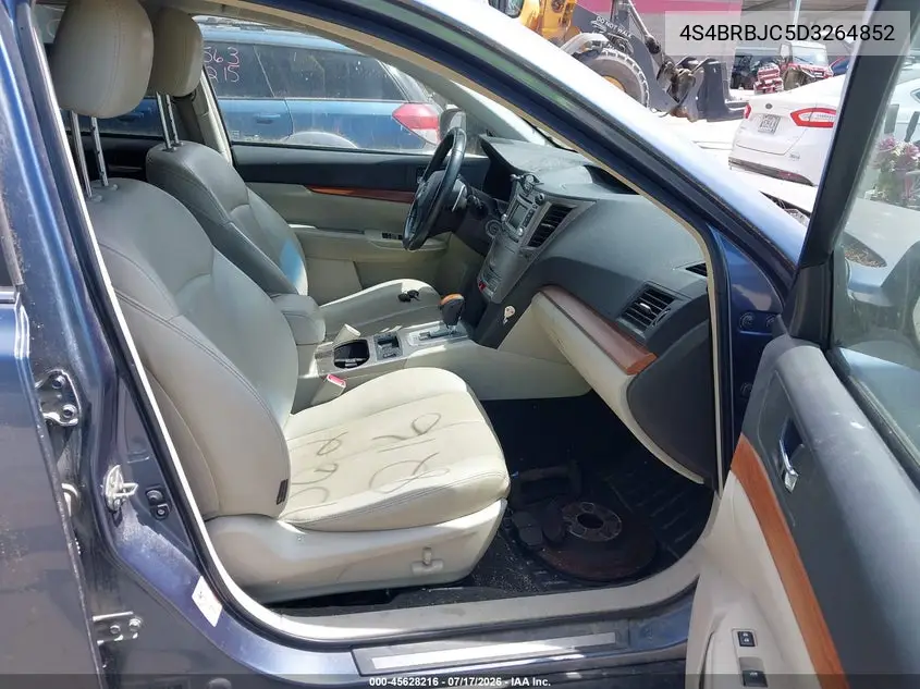 2013 Subaru Outback 2.5I Limited VIN: 4S4BRBJC5D3264852 Lot: 45628216