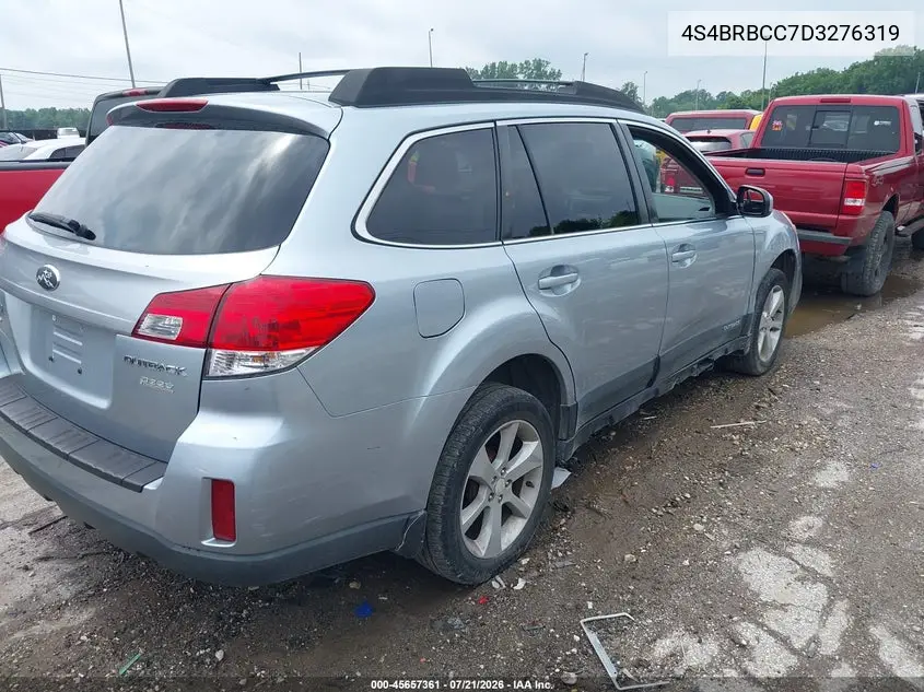 2013 Subaru Outback 2.5I Premium VIN: 4S4BRBCC7D3276319 Lot: 45657361