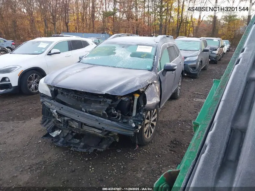 4S4BSENC1H3201544 2017 Subaru Outback 3.6R Limited