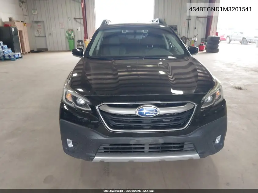 2021 Subaru Outback Limited Xt VIN: 4S4BTGND1M3201541 Lot: 45351248