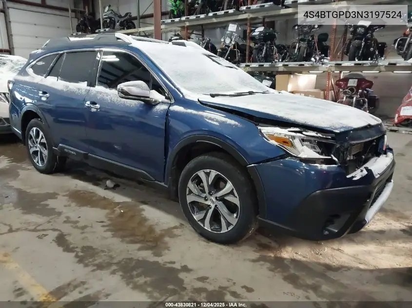 4S4BTGPD3N3197524 2022 Subaru Outback Touring Xt