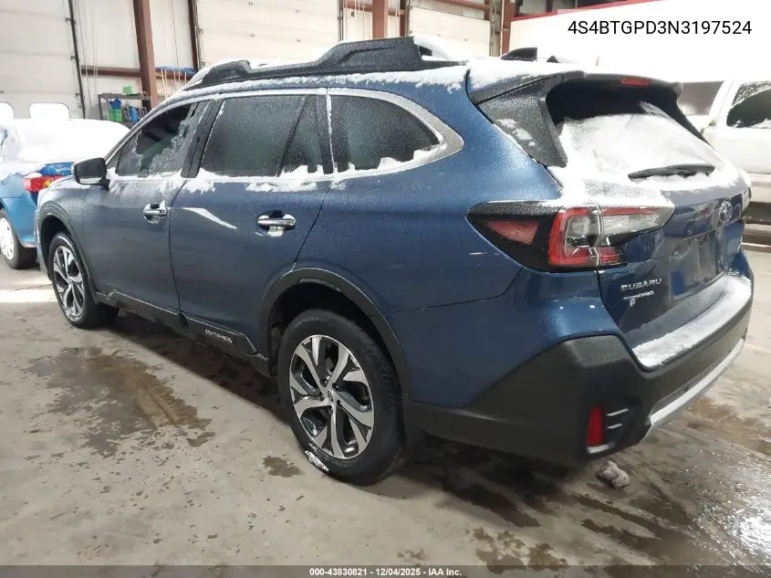 4S4BTGPD3N3197524 2022 Subaru Outback Touring Xt
