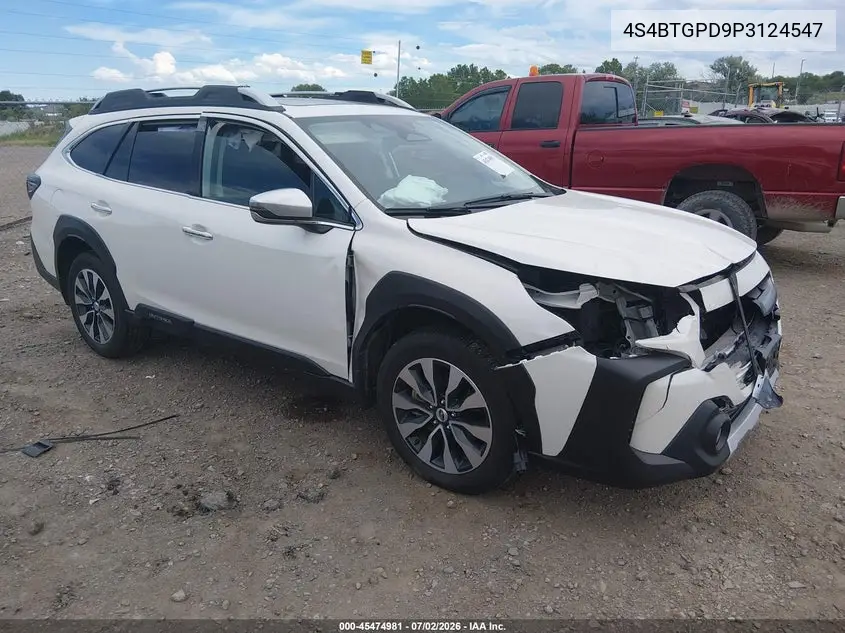 2023 Subaru Outback Touring Xt VIN: 4S4BTGPD9P3124547 Lot: 45474981