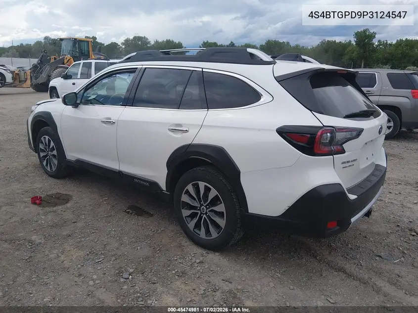 2023 Subaru Outback Touring Xt VIN: 4S4BTGPD9P3124547 Lot: 45474981
