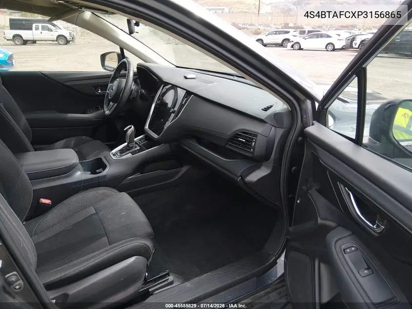 2023 Subaru Outback Premium VIN: 4S4BTAFCXP3156865 Lot: 45585829