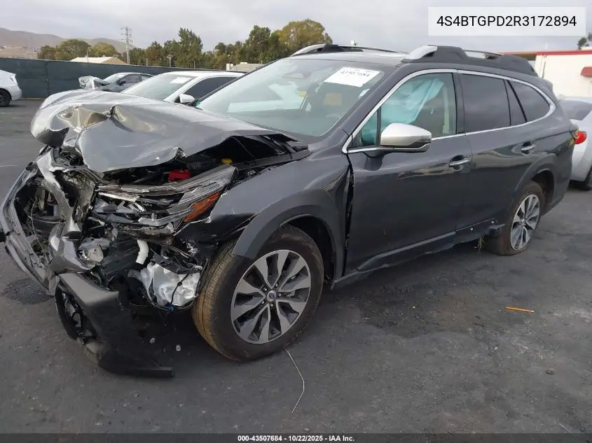 4S4BTGPD2R3172894 2024 Subaru Outback Touring