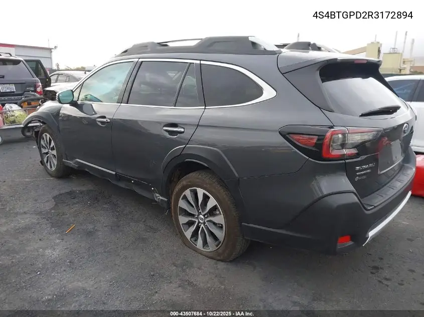 4S4BTGPD2R3172894 2024 Subaru Outback Touring