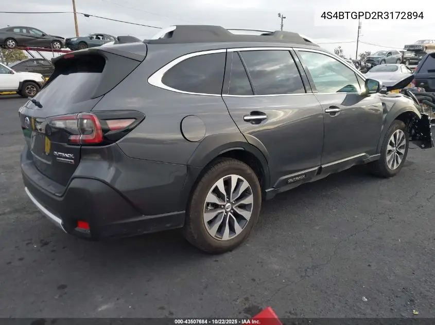 4S4BTGPD2R3172894 2024 Subaru Outback Touring