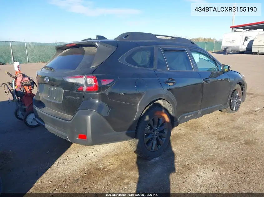 4S4BTALCXR3155190 2024 Subaru Outback Onyx Edition