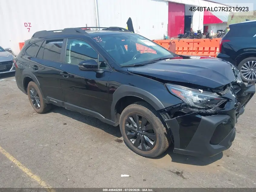 2024 Subaru Outback Onyx Edition VIN: 4S4BTALC7R3210923 Lot: 45645269