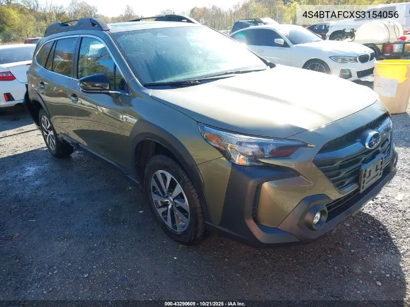 4S4BTAFCXS3154056 2025 Subaru Outback Premium